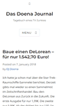 Mobile Screenshot of doena-journal.doena-soft.de